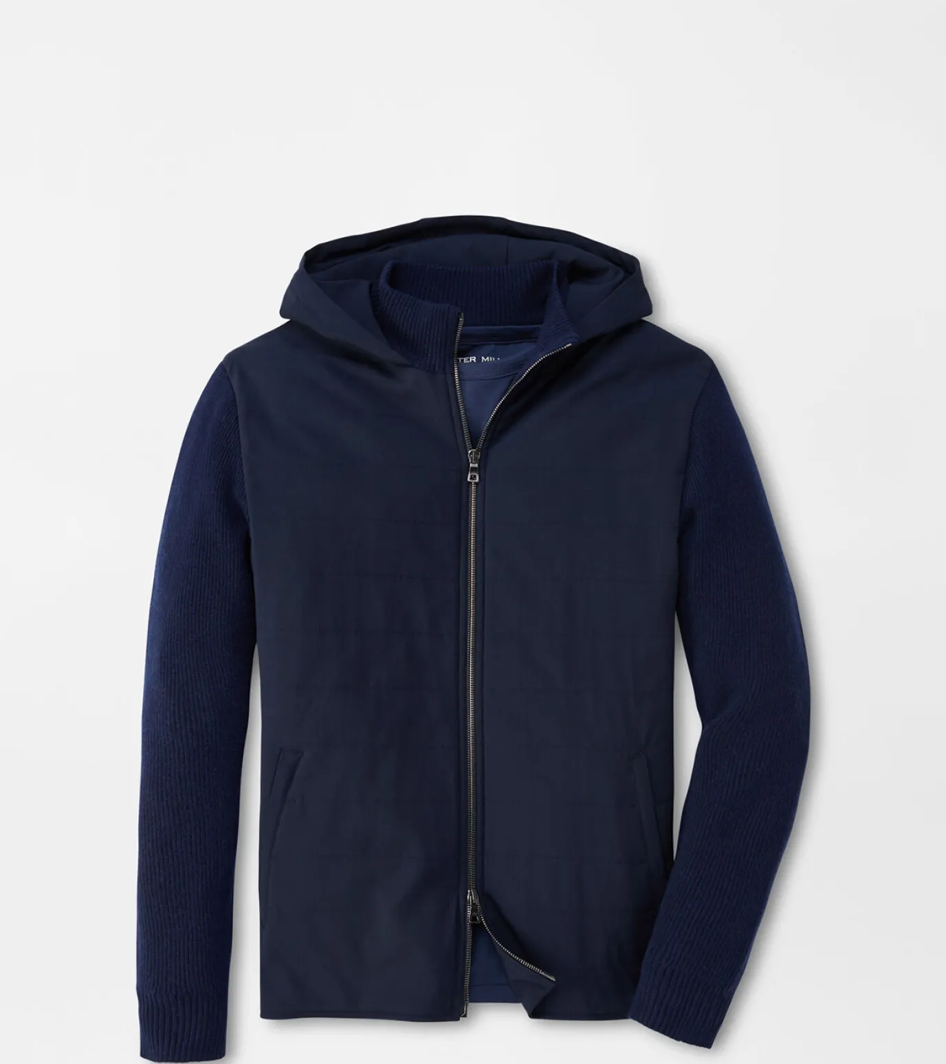 Artisan Crafted Cashmere Hooded Bomber