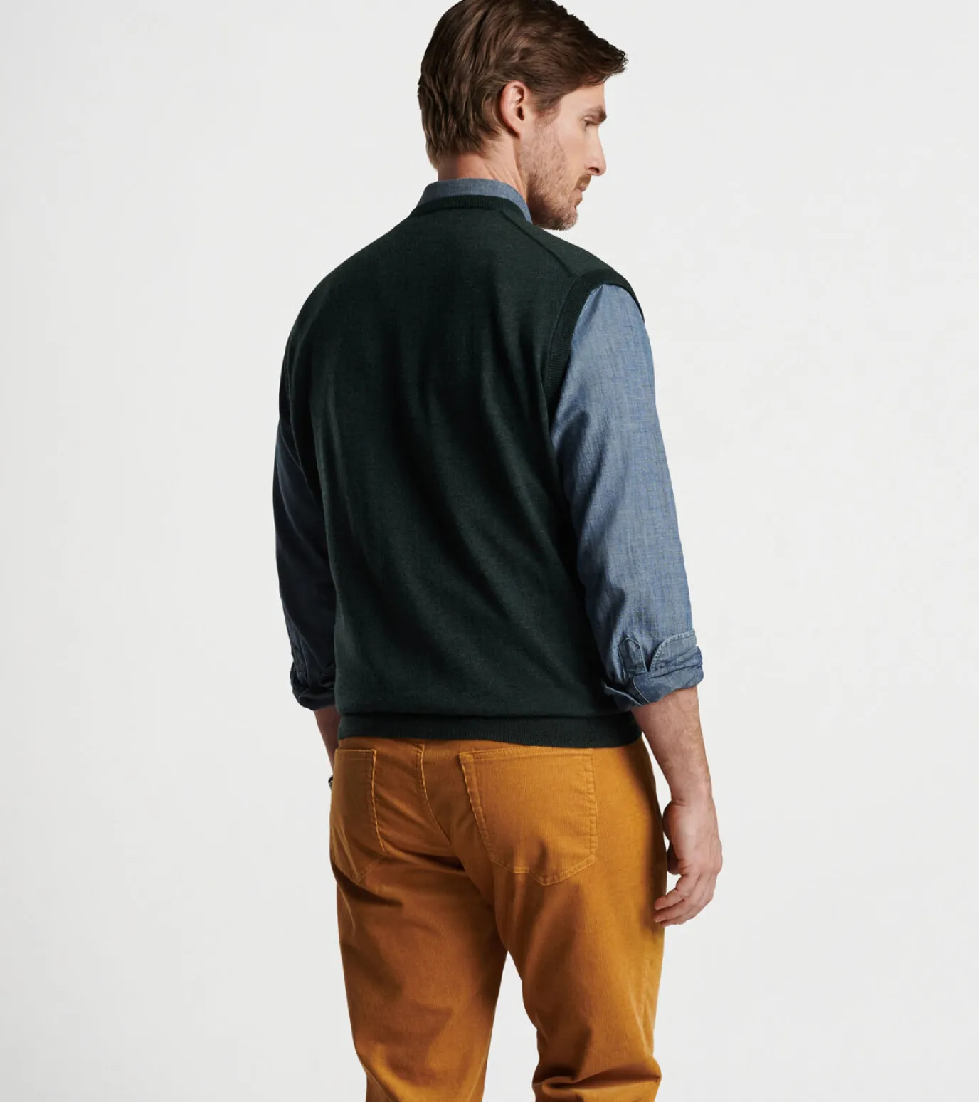 Autumn Crest V-Neck Vest
