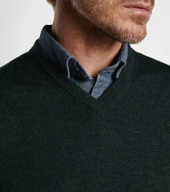 Autumn Crest V-Neck Vest