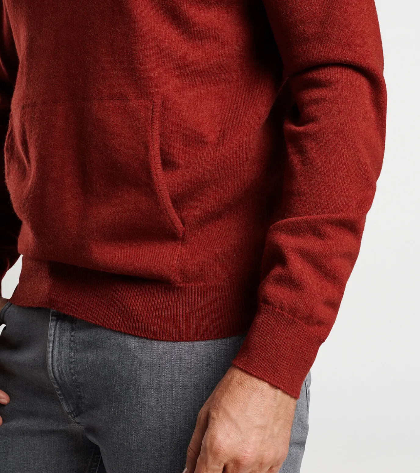 Conway Wool Cashmere Popover Hoodie