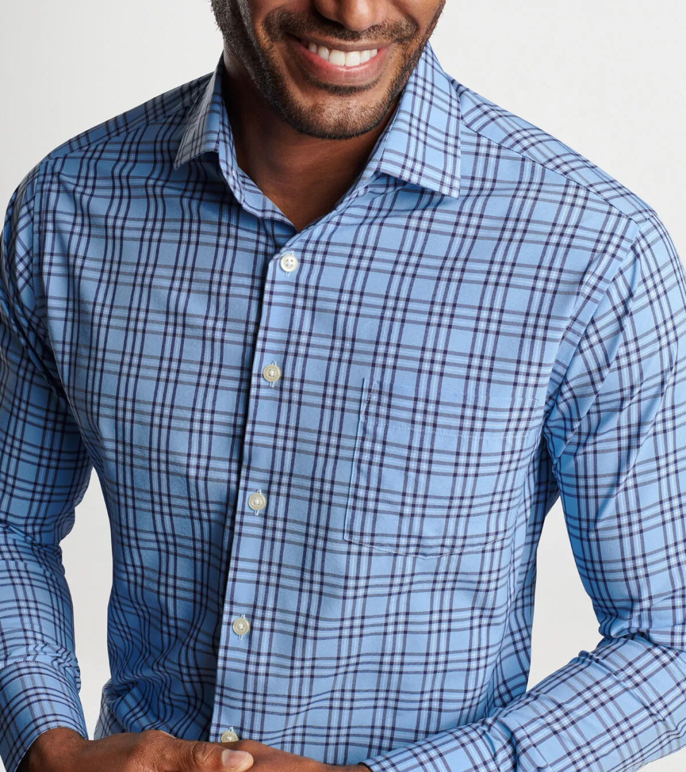 Darien Performance Poplin Sport Shirt