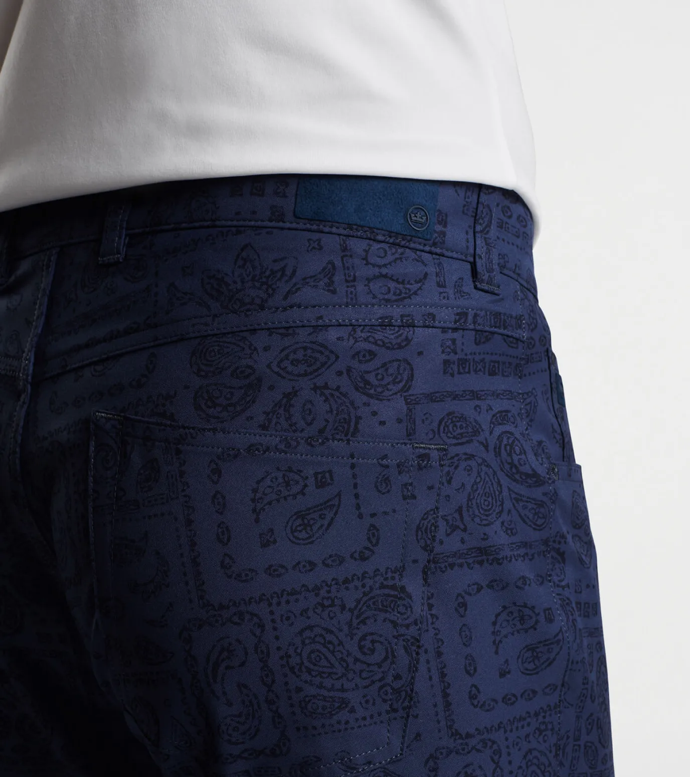 eb66 Delos Paisley Performance Five-Pocket Pant