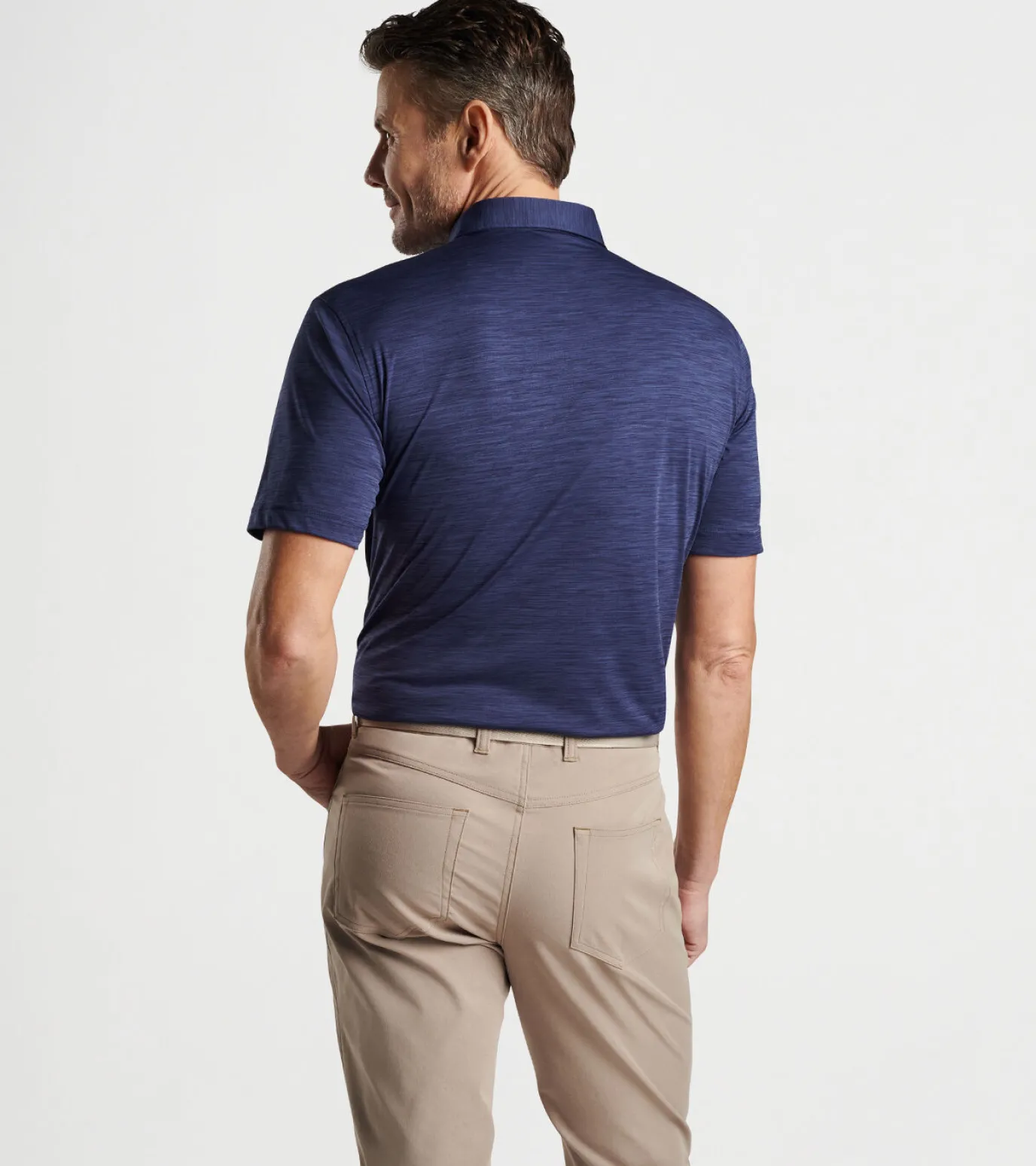 Featherweight Mélange Performance Polo