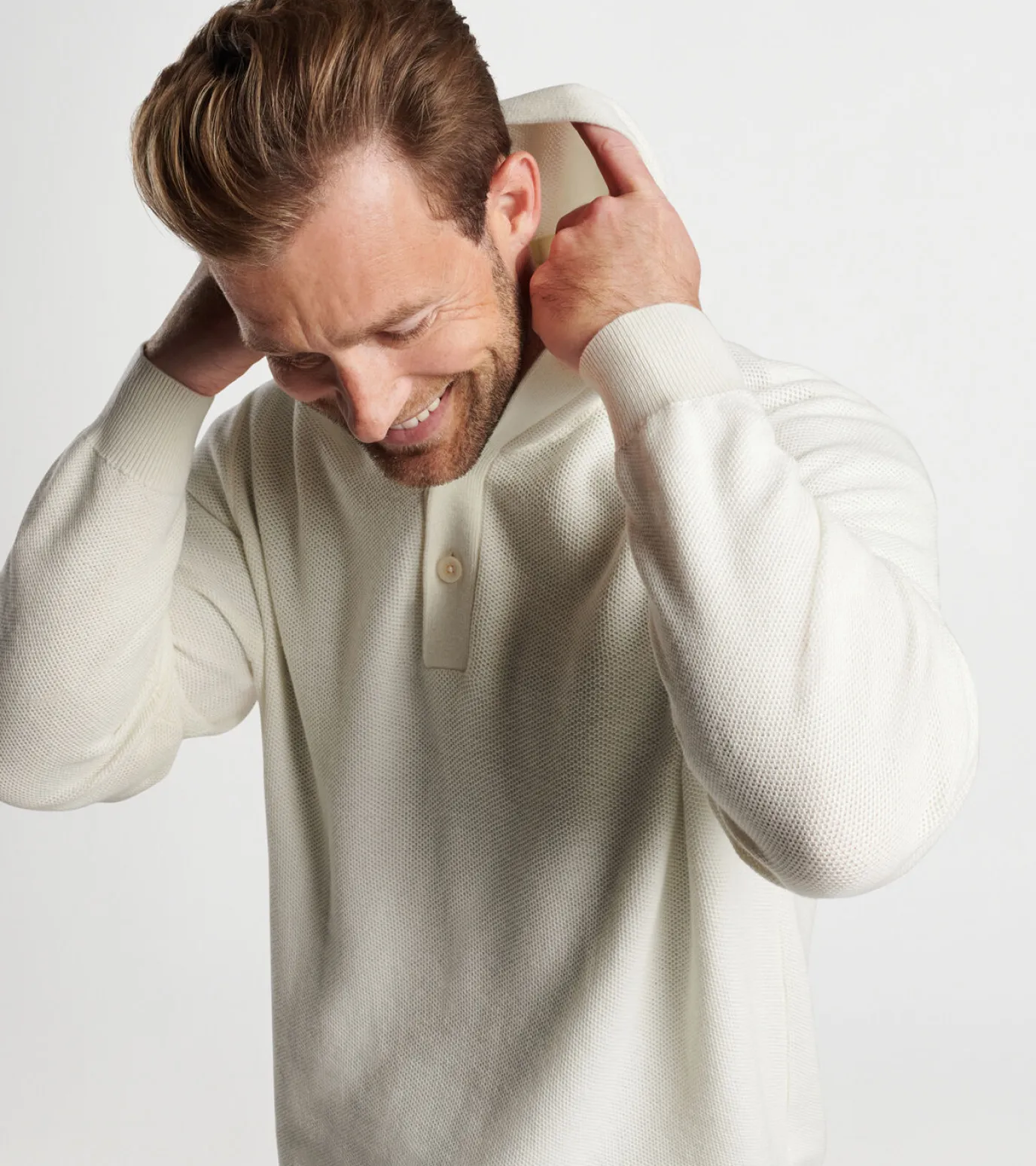 Hickory Henley Hoodie Sweater