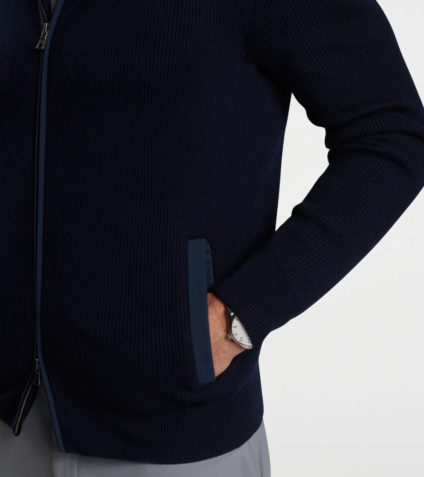 Holdridge Hybrid Full-Zip Cardigan