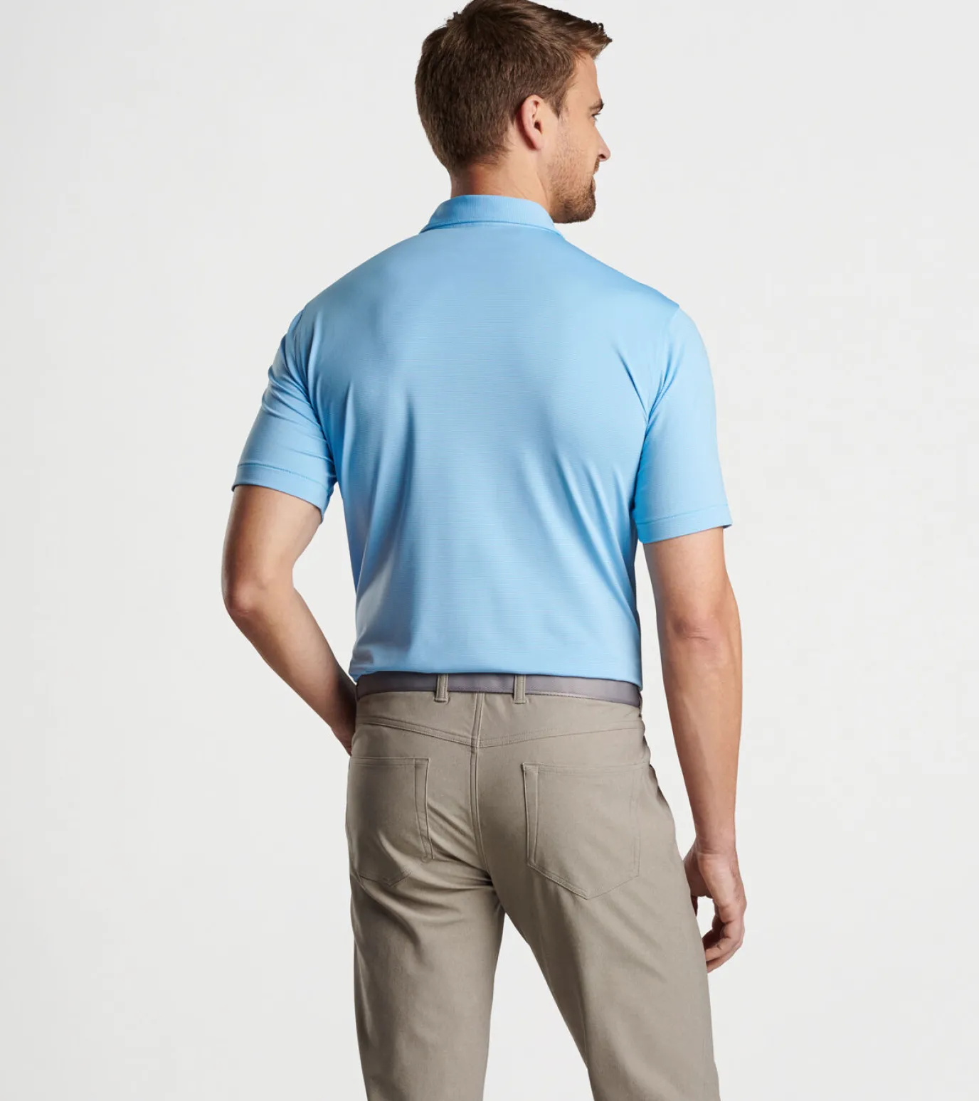 Jubilee Stripe Performance Polo