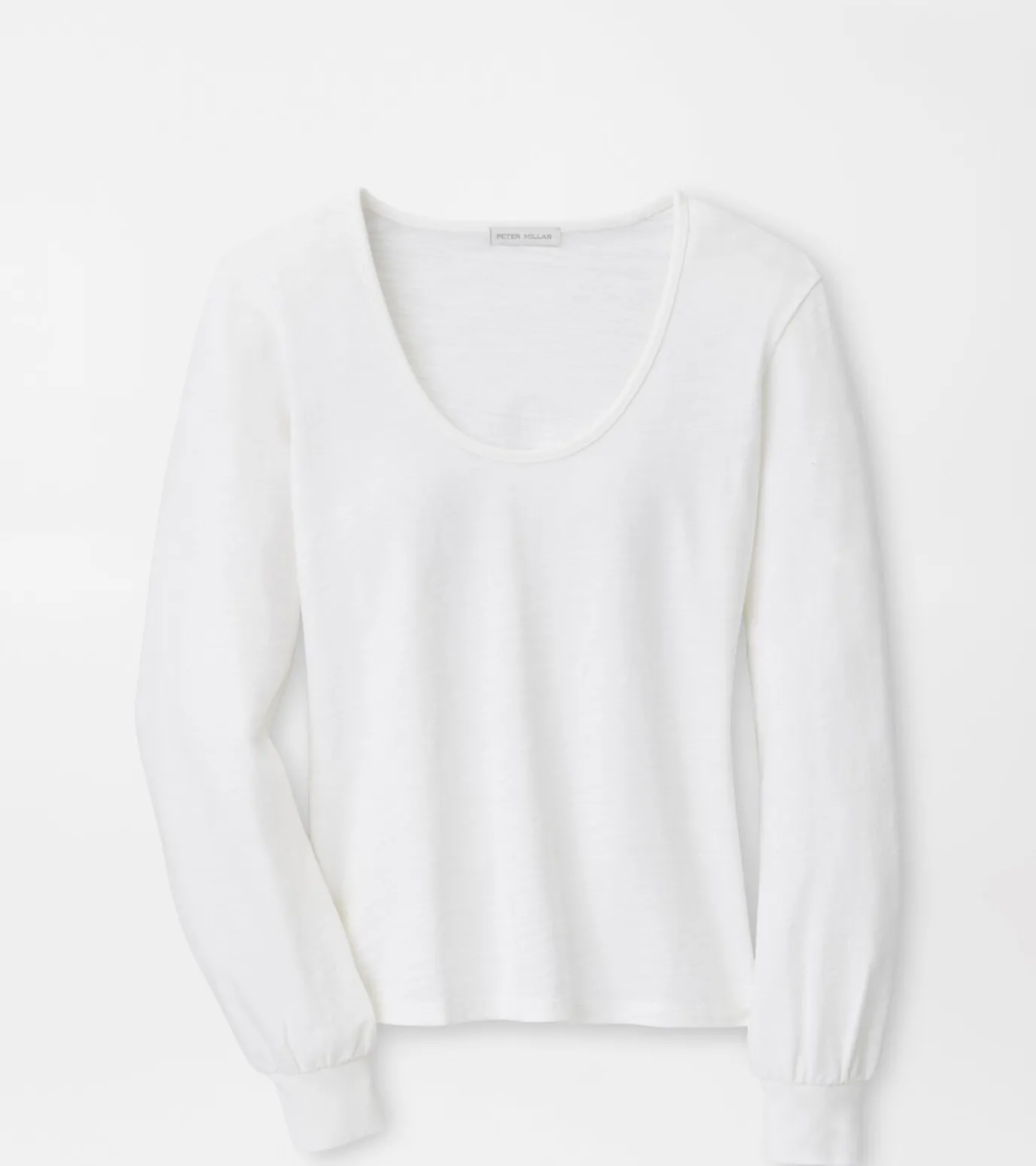 Kate Long-Sleeve Scoop Neck Henley