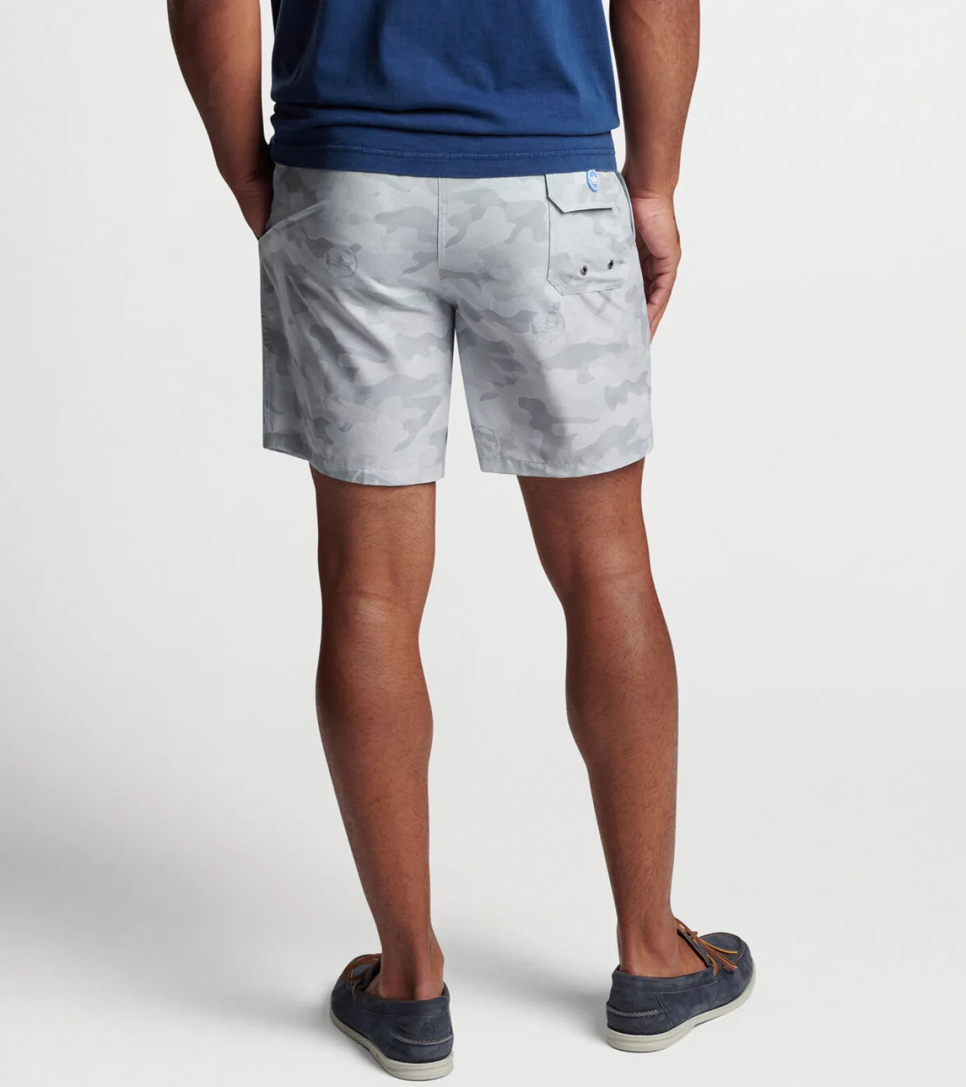Logo Camo Swim Trunk
