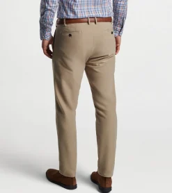 Manor Moleskin Flat-Front Trouser
