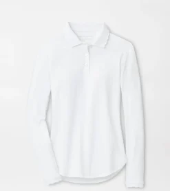 Opal Long-Sleeve Stretch Jersey Polo