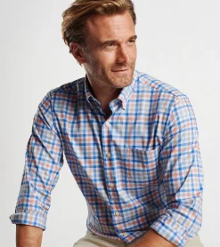 Orin Cotton-Stretch Sport Shirt