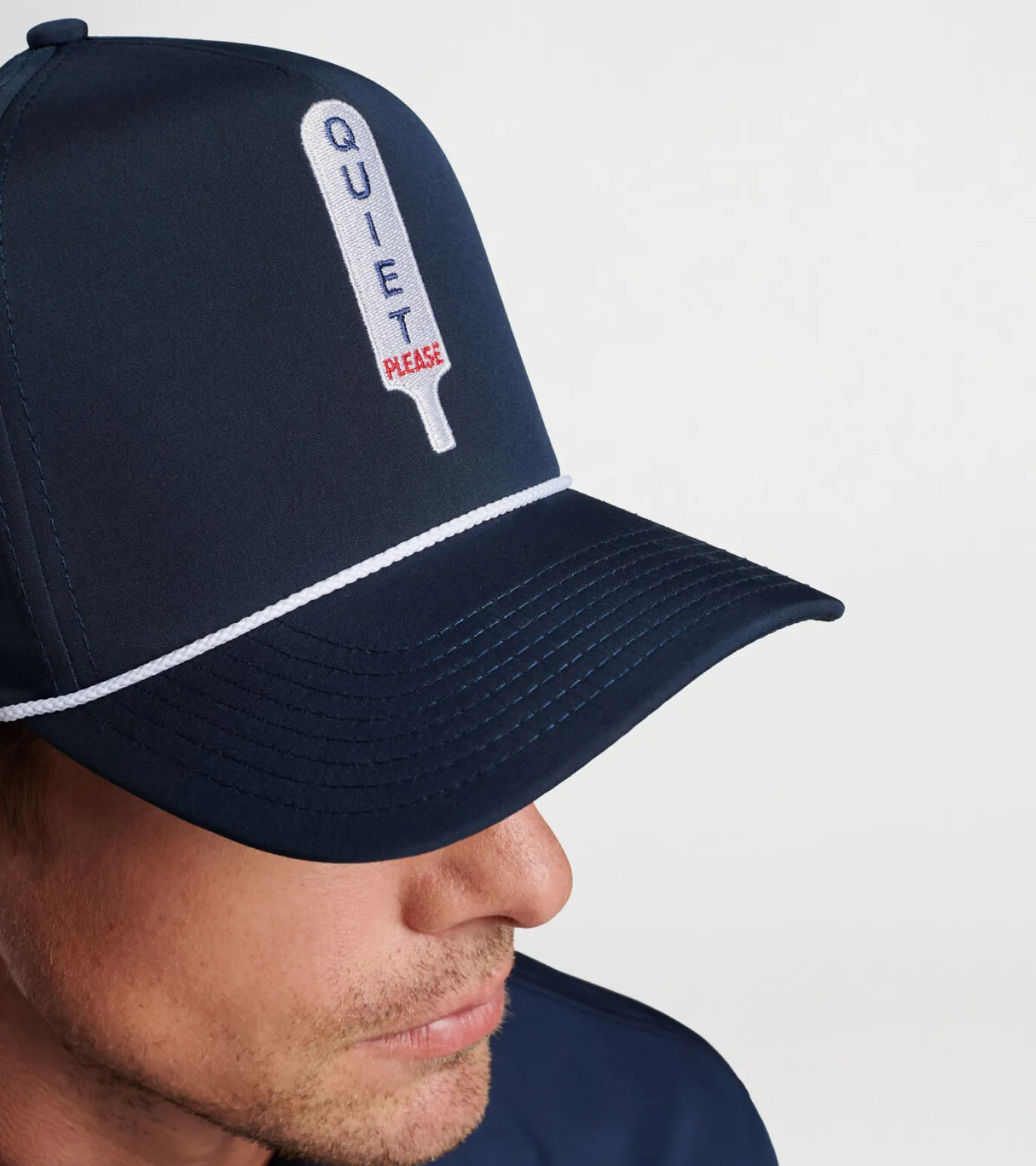 Peter Millar Quiet Please Performance Rope Hat