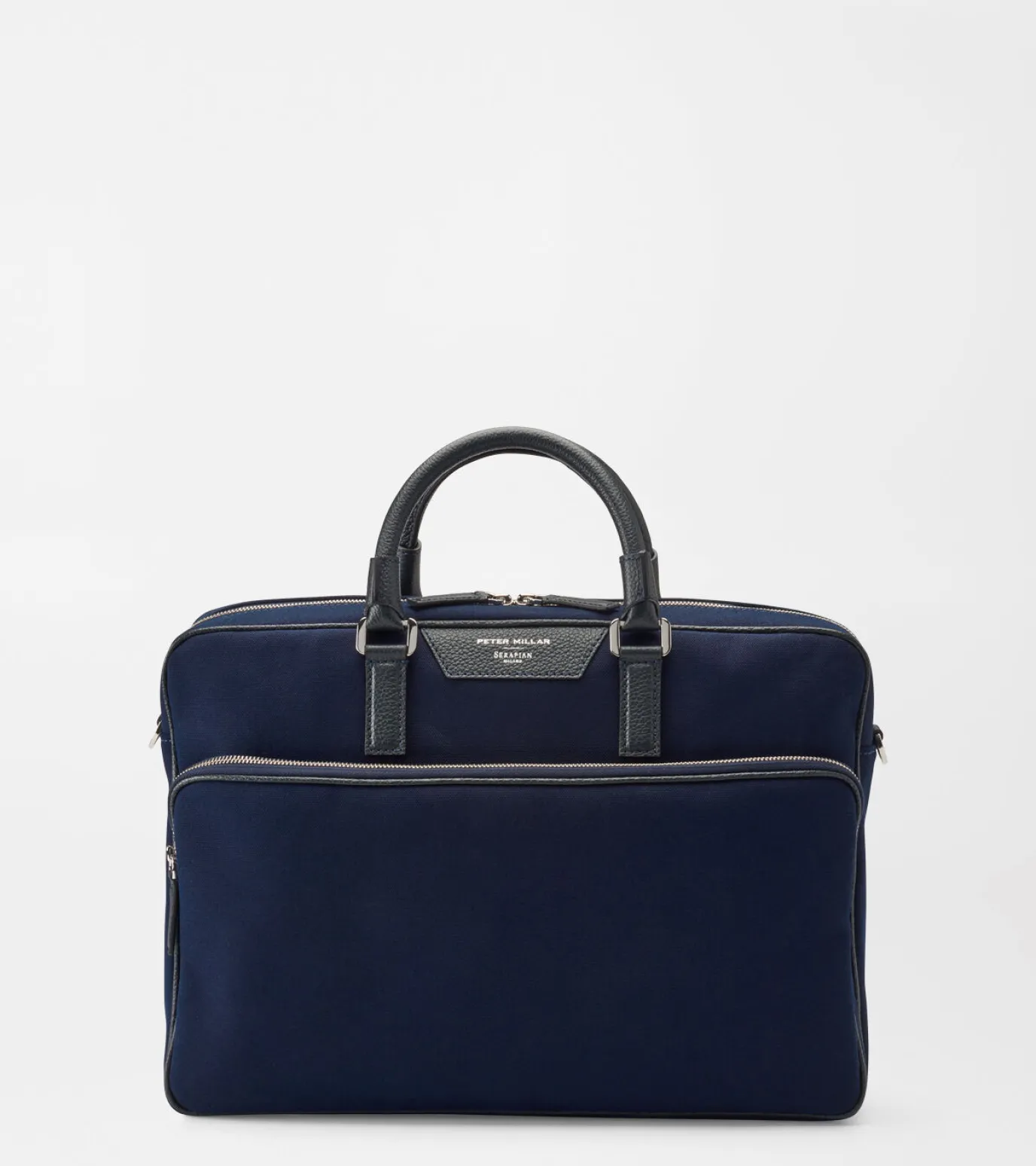 Peter Millar X Serapian Briefcase