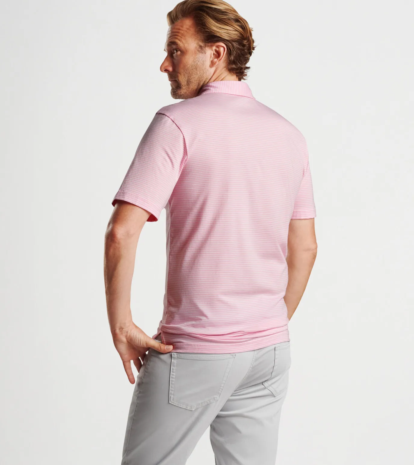 Pilot Mill Halifax Stripe Short-Sleeve Polo