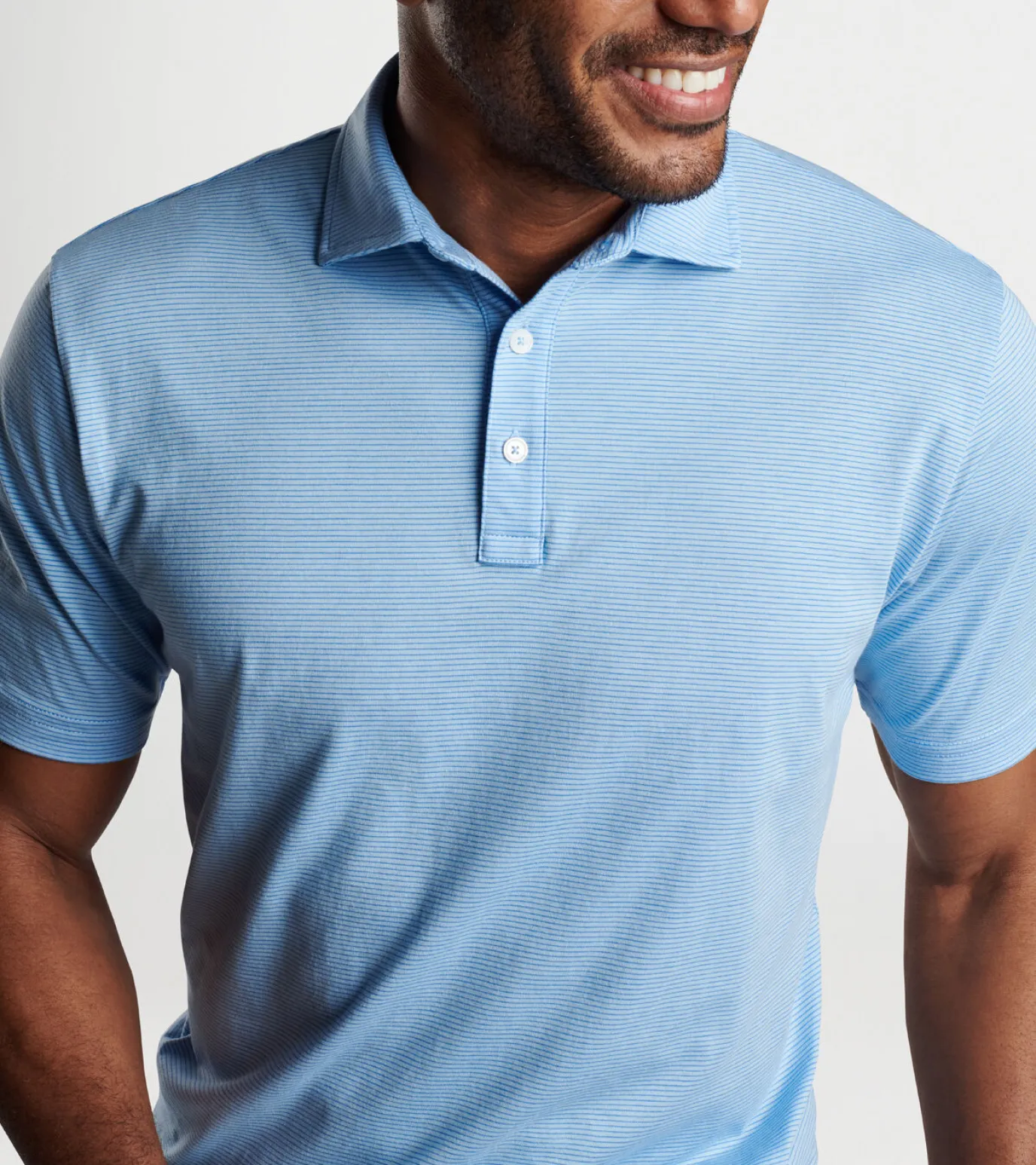 Pilot Mill Haynes Stripe Short-Sleeve Polo