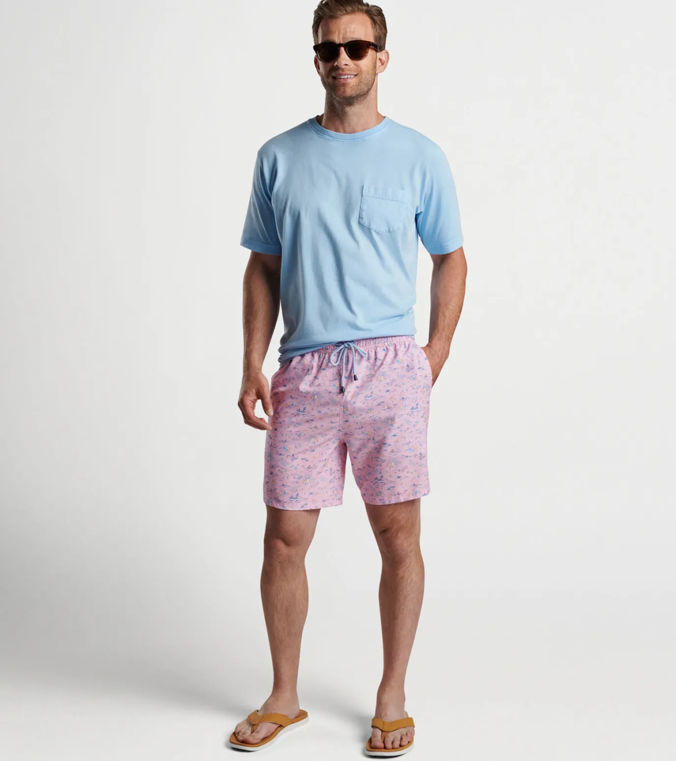 Shark Sighting Swim Trunk