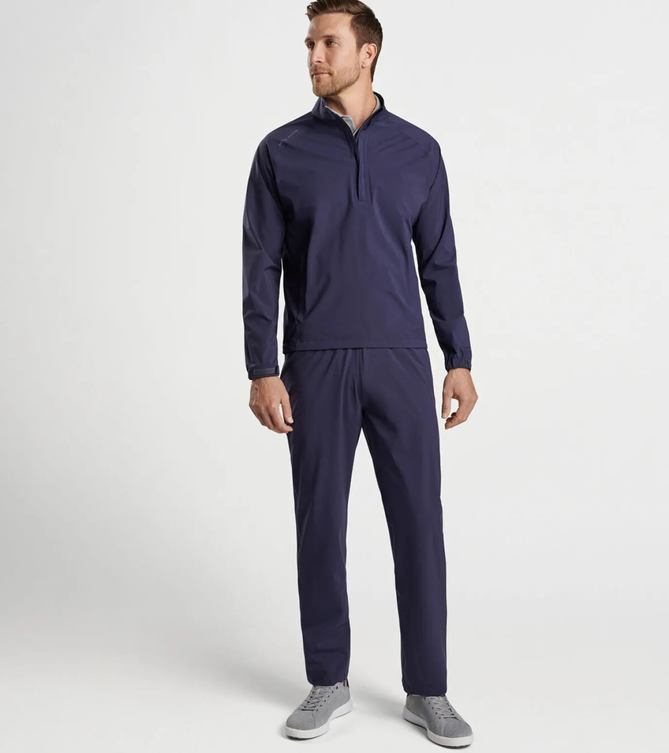 Shield Half-Zip Rain Shell