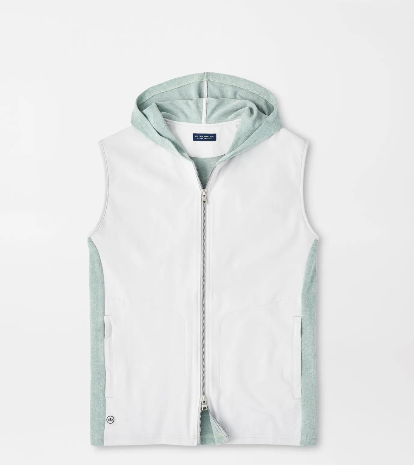 Solstice Performance Hybrid Full-Zip Hoodie Vest