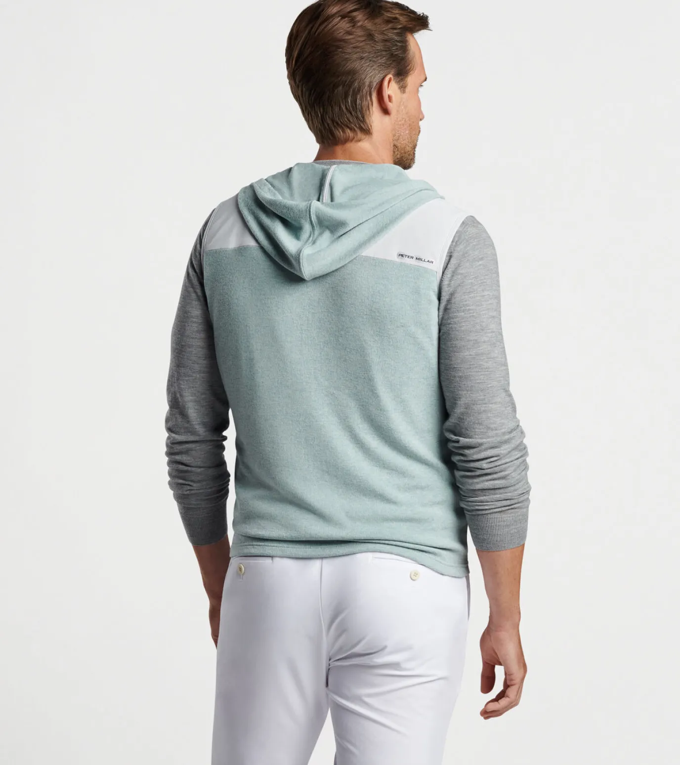 Solstice Performance Hybrid Full-Zip Hoodie Vest