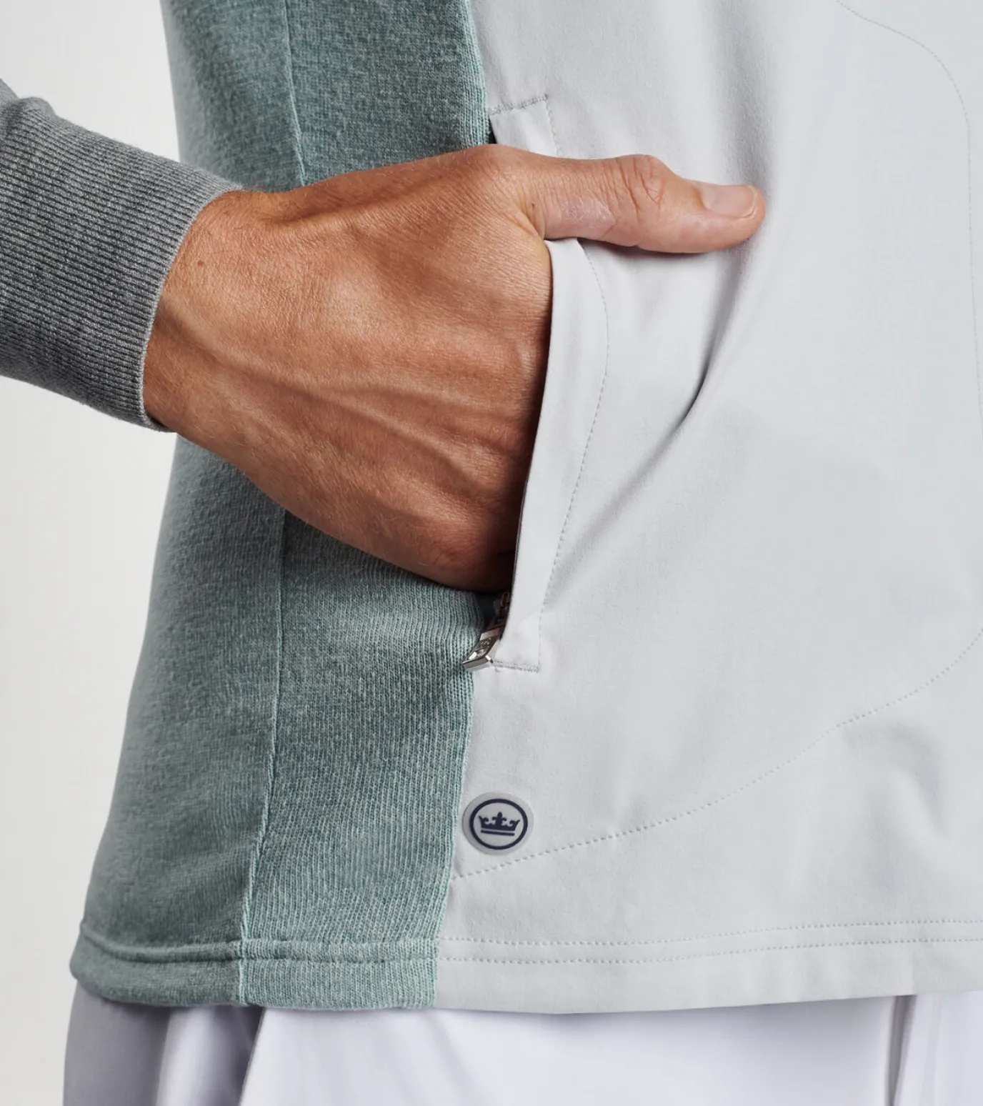 Solstice Performance Hybrid Full-Zip Hoodie Vest