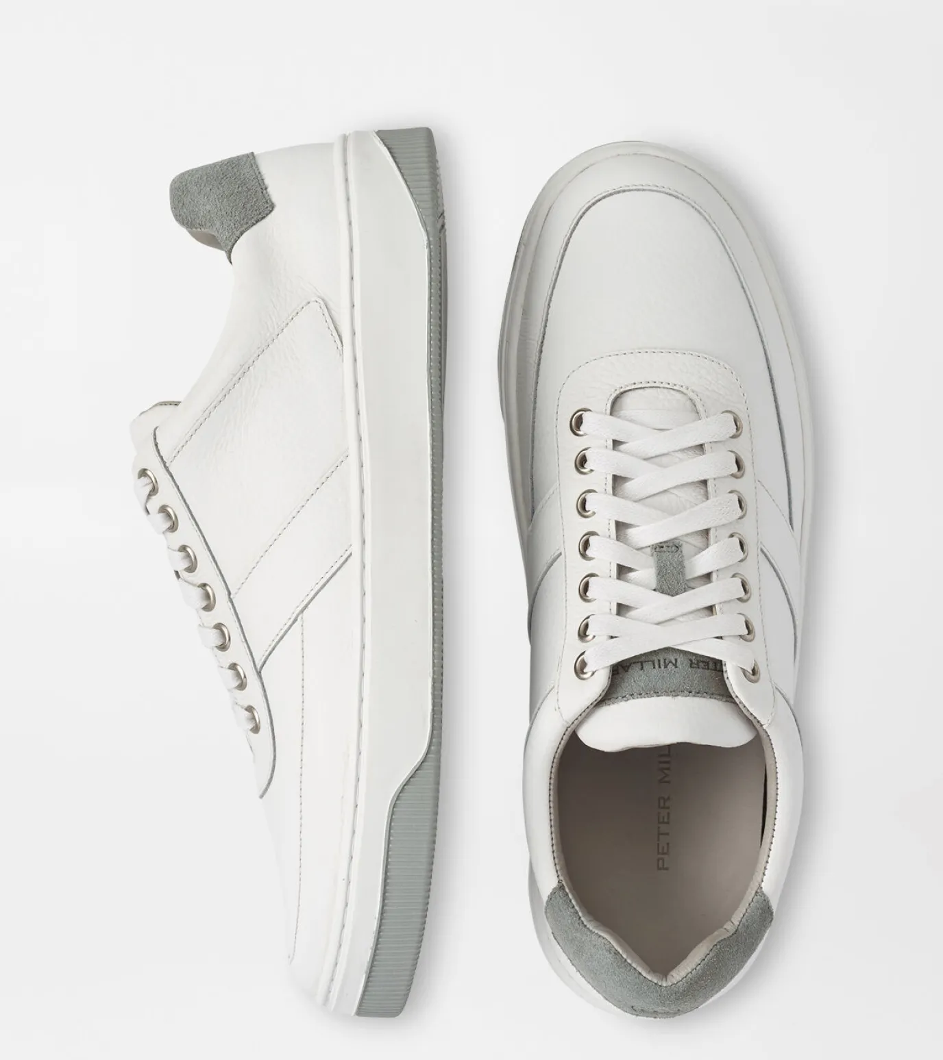 Vantage Pebble Grain Leather Sneaker